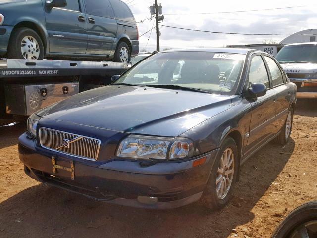 YV1TS90DXY1139860 - 2000 VOLVO S80 T6 TUR BLUE photo 2
