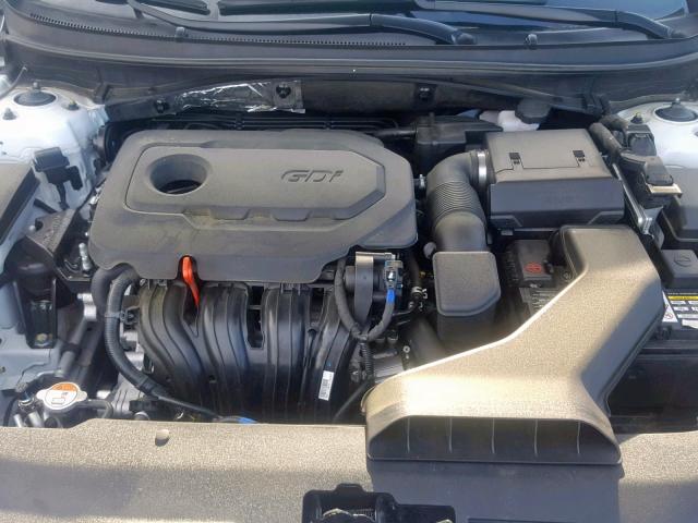 5NPE34AF2JH669432 - 2018 HYUNDAI SONATA SPO WHITE photo 7