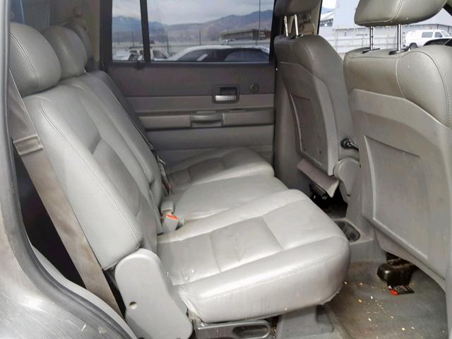 1D4HB48N16F138529 - 2006 DODGE DURANGO SL GRAY photo 6