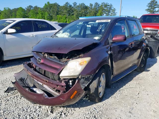 JTKKT624550090071 - 2005 TOYOTA SCION XA BURGUNDY photo 2