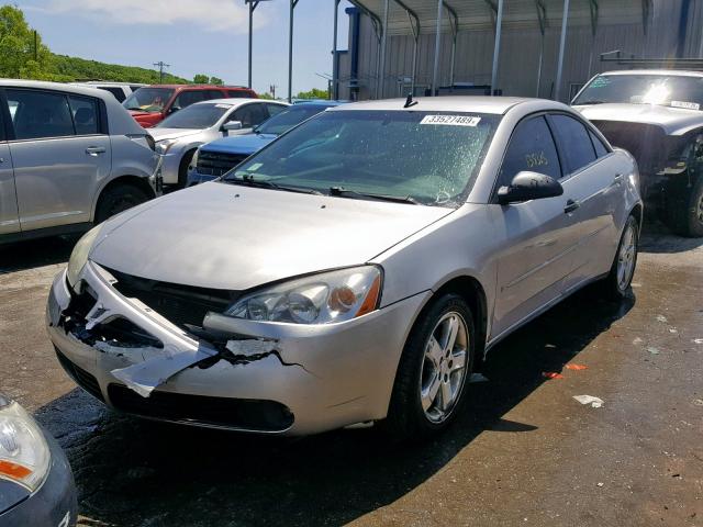 1G2ZH57N984125666 - 2008 PONTIAC G6 GT SILVER photo 2