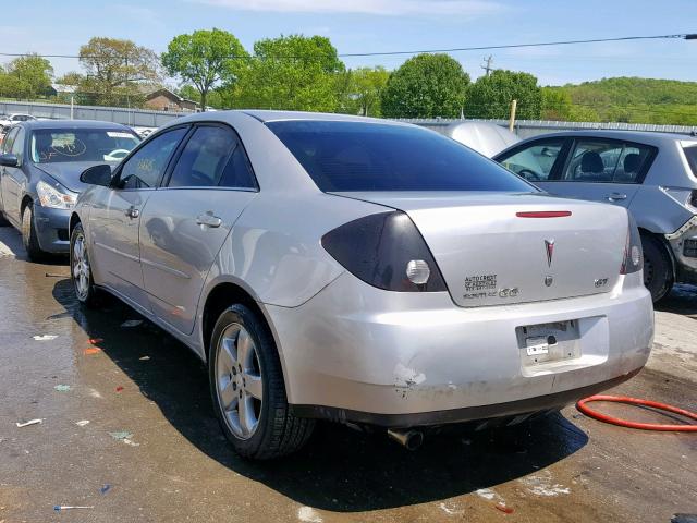 1G2ZH57N984125666 - 2008 PONTIAC G6 GT SILVER photo 3