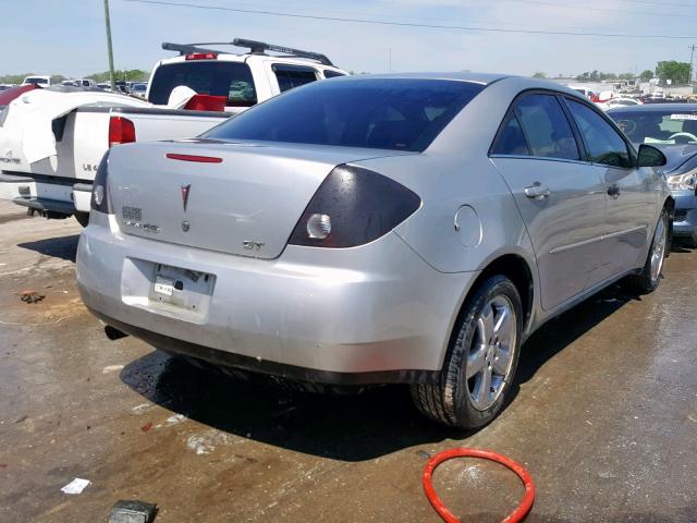 1G2ZH57N984125666 - 2008 PONTIAC G6 GT SILVER photo 4