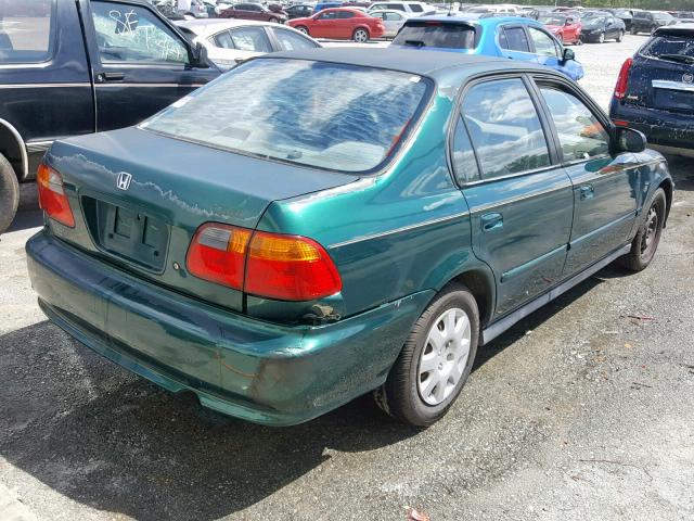 2HGEJ6617YH528648 - 2000 HONDA CIVIC BASE Yaşıl foto 4