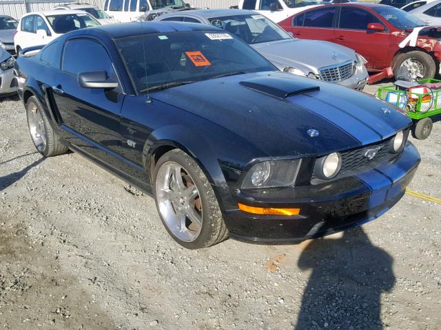 1ZVHT82H885126078 - 2008 FORD MUSTANG GT BLACK photo 1