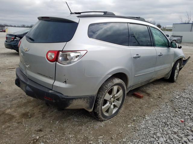 1GNEV33D49S100702 - 2009 CHEVROLET TRAVERSE LTZ  photo 4