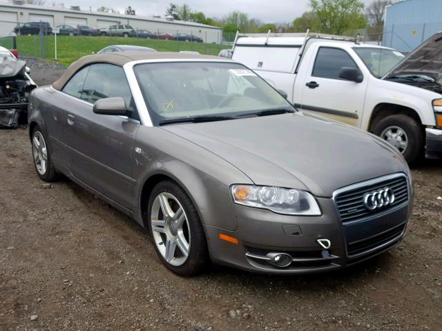 WAUDF48HX7K036050 - 2007 AUDI A4 2.0T CA BROWN photo 1