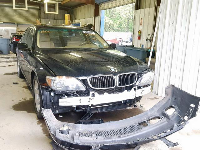 WBAHL83558DT12414 - 2008 BMW 750I BLACK photo 1