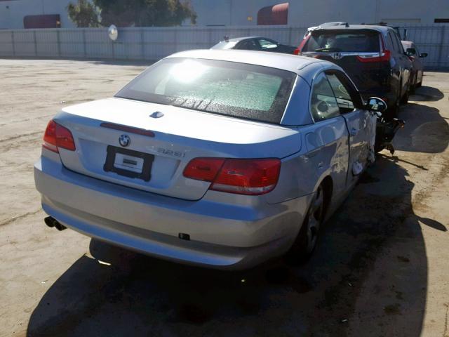 WBAWR33569P461648 - 2009 BMW 328 I SULE SILVER photo 4