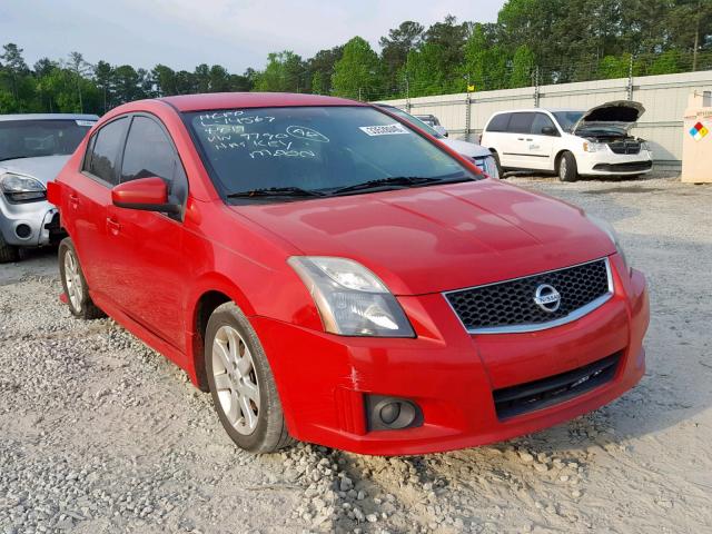 3N1AB6AP5CL709790 - 2012 NISSAN SENTRA 2.0 RED photo 1