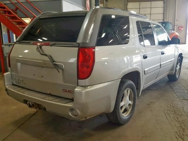 1GKET12S946175808 - 2004 GMC ENVOY XUV GRAY photo 4