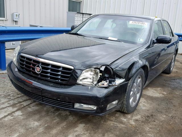 1G6KF57913U290404 - 2003 CADILLAC DEVILLE DT BLACK photo 2