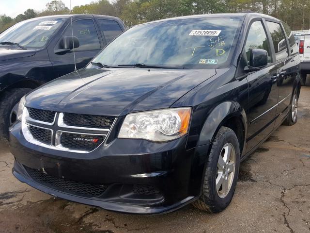 2C4RDGCGXDR536723 - 2013 DODGE GRAND CARAVAN SXT  photo 2