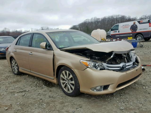 4T1BK3DB0BU377029 - 2011 TOYOTA AVALON BAS GOLD photo 1