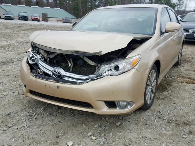 4T1BK3DB0BU377029 - 2011 TOYOTA AVALON BAS GOLD photo 9