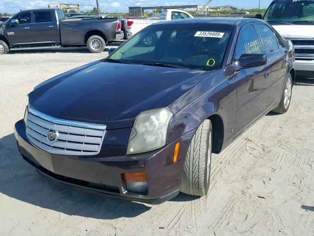 1G6DP577160170991 - 2006 CADILLAC CTS HI FEA BURGUNDY photo 2