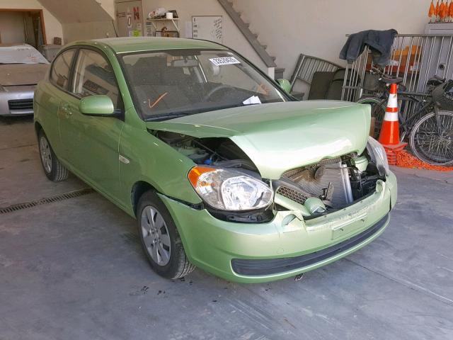 KMHCM3AC2AU158003 - 2010 HYUNDAI ACCENT BLU GREEN photo 1