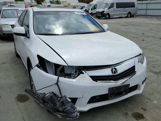 JH4CU2F65CC010288 - 2012 ACURA TSX TECH WHITE photo 1