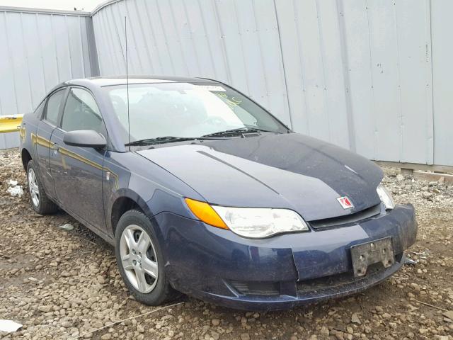 1G8AN15F37Z185833 - 2007 SATURN ION LEVEL BLUE photo 1