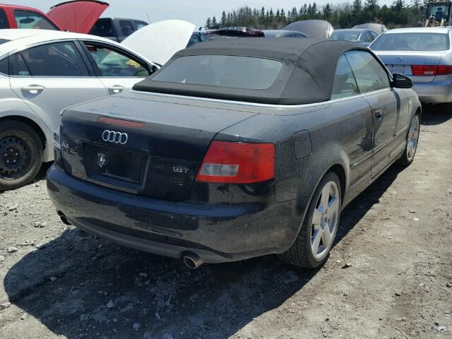 WAUBC48H56K006694 - 2006 AUDI A4 S-LINE BLACK photo 4