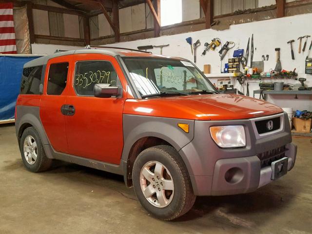 5J6YH28503L024612 - 2003 HONDA ELEMENT EX ORANGE photo 1