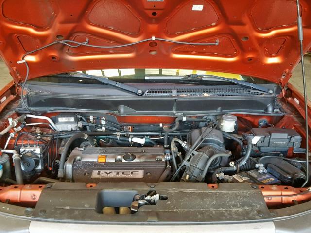 5J6YH28503L024612 - 2003 HONDA ELEMENT EX ORANGE photo 7