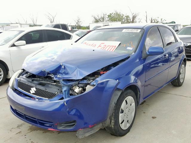 KL5JD66Z17K585998 - 2007 SUZUKI RENO BASE BLUE photo 2