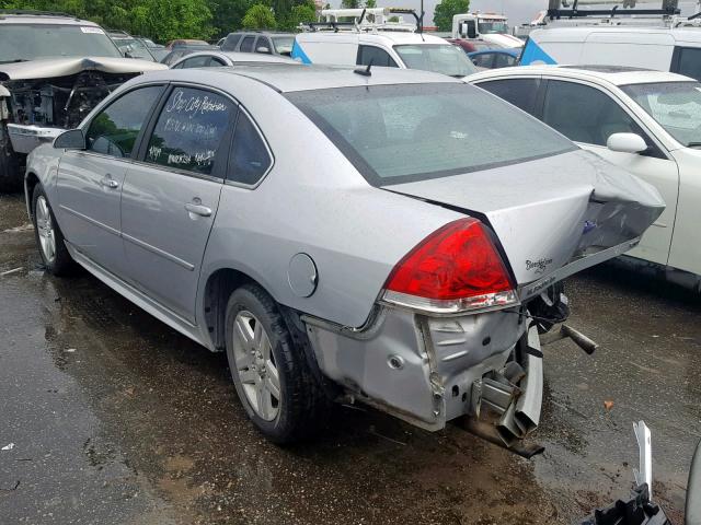 2G1WB5E37E1189142 - 2014 CHEVROLET IMPALA LIM SILVER photo 3