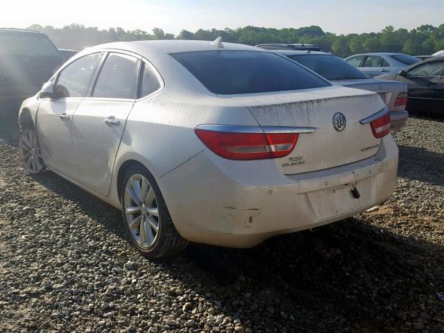 1G4PR5SK9D4211188 - 2013 BUICK VERANO CON WHITE photo 3