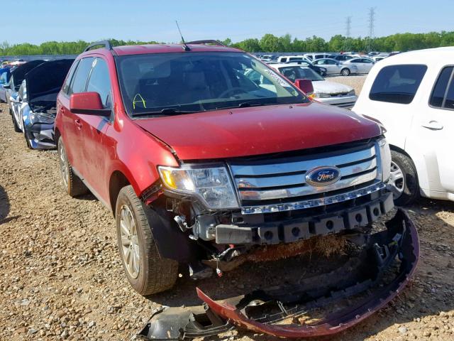 2FMDK3JC2ABB02336 - 2010 FORD EDGE SEL RED photo 1