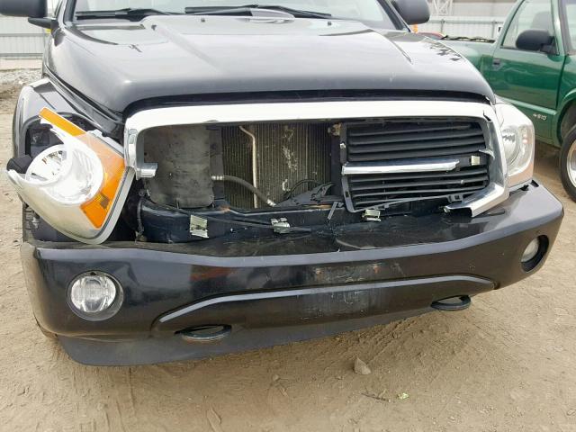 1D4HB58D14F240035 - 2004 DODGE DURANGO LI BLACK photo 9