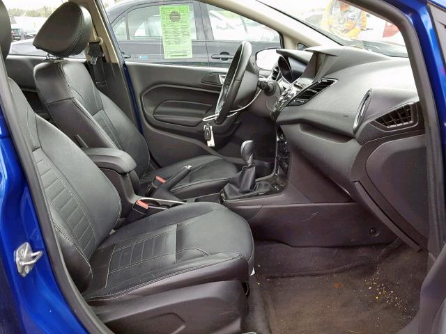 3FADP4CJ2FM184328 - 2015 FORD FIESTA TIT BLUE photo 5