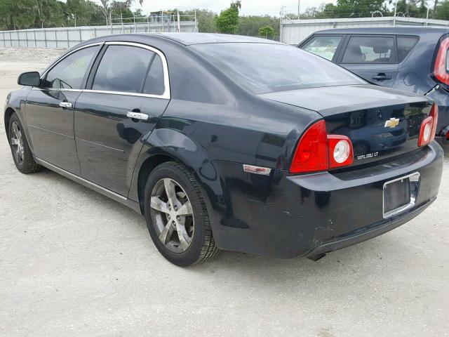 1G1ZC5EU7CF380245 - 2012 CHEVROLET MALIBU 1LT 黑色 照片 3