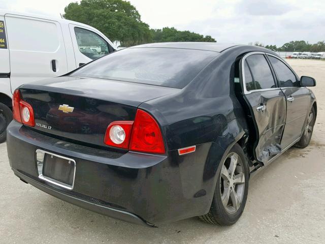 1G1ZC5EU7CF380245 - 2012 CHEVROLET MALIBU 1LT 黑色 照片 4