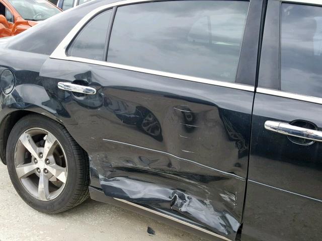 1G1ZC5EU7CF380245 - 2012 CHEVROLET MALIBU 1LT 黑色 照片 9