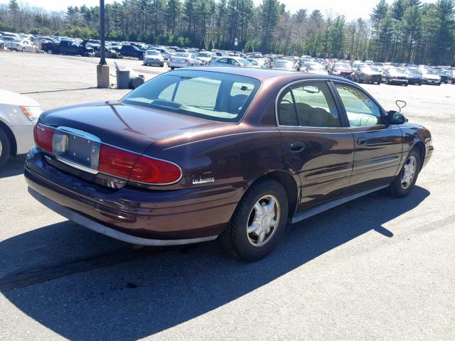 1G4HR54K41U204050 - 2001 BUICK LESABRE LI BROWN photo 4