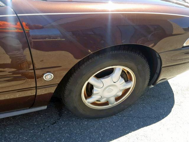 1G4HR54K41U204050 - 2001 BUICK LESABRE LI BROWN photo 9