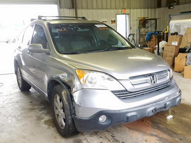 JHLRE38767C039943 - 2007 HONDA CR-V EXL SILVER photo 1