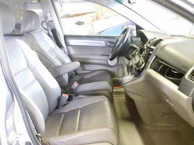 JHLRE38767C039943 - 2007 HONDA CR-V EXL SILVER photo 5