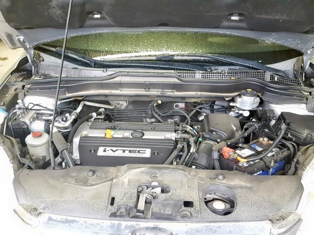 JHLRE38767C039943 - 2007 HONDA CR-V EXL SILVER photo 7