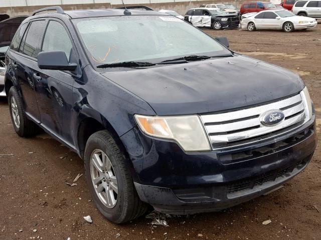 2FMDK36C98BA24219 - 2008 FORD EDGE SE BLUE photo 1