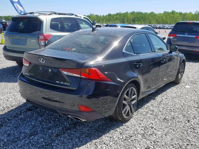 JTHCZ1D23J5015096 - 2018 LEXUS IS 350 BLACK photo 4