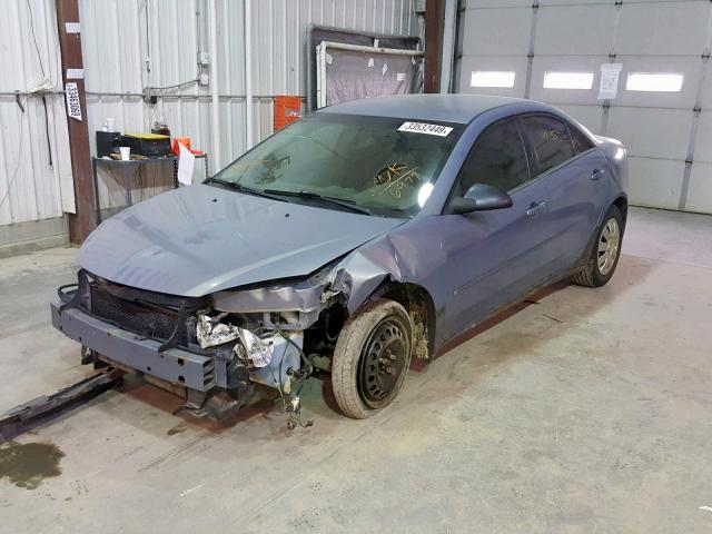 1G2ZF58B374136977 - 2007 PONTIAC G6 VALUE L SILVER photo 2