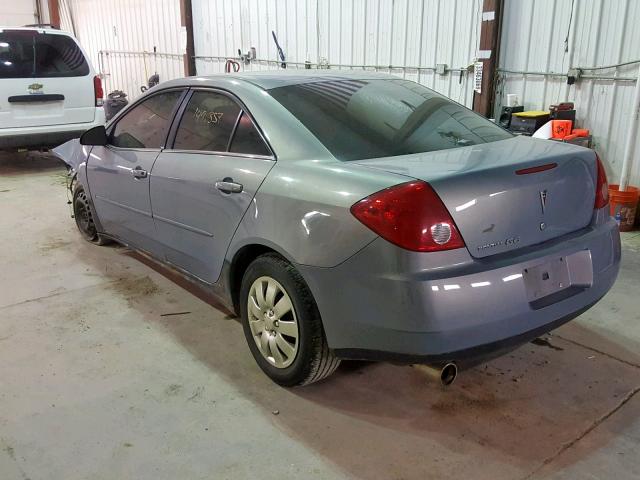 1G2ZF58B374136977 - 2007 PONTIAC G6 VALUE L SILVER photo 3