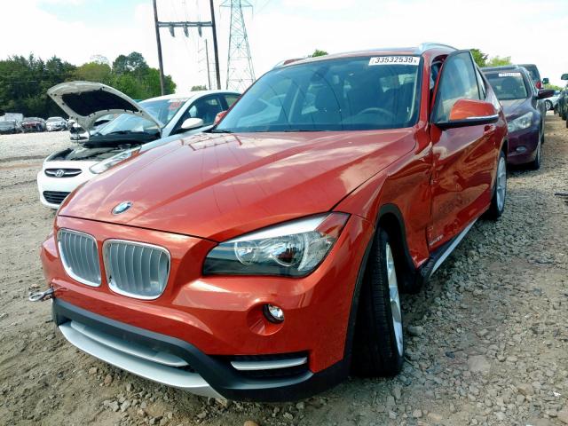 WBAVM1C52EVW52388 - 2014 BMW X1 SDRIVE2 ORANGE photo 2