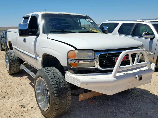 1GTEK19V81Z105600 - 2001 GMC NEW SIERRA WHITE photo 1