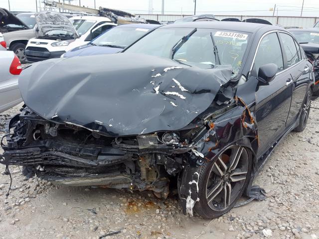 1HGCR2F58GA157962 - 2016 HONDA ACCORD SPORT  photo 2