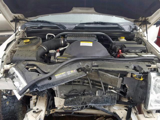 1J8HG48K86C143810 - 2006 JEEP COMMANDER WHITE photo 7