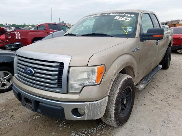 1FTEX1C80AFA62179 - 2010 FORD F150 SUPER CAB  photo 2