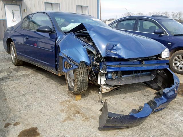 2G1WW15E639224802 - 2003 CHEVROLET MONTE CARL 蓝色 照片 1